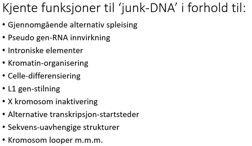Funksjonelt junk-DNA
